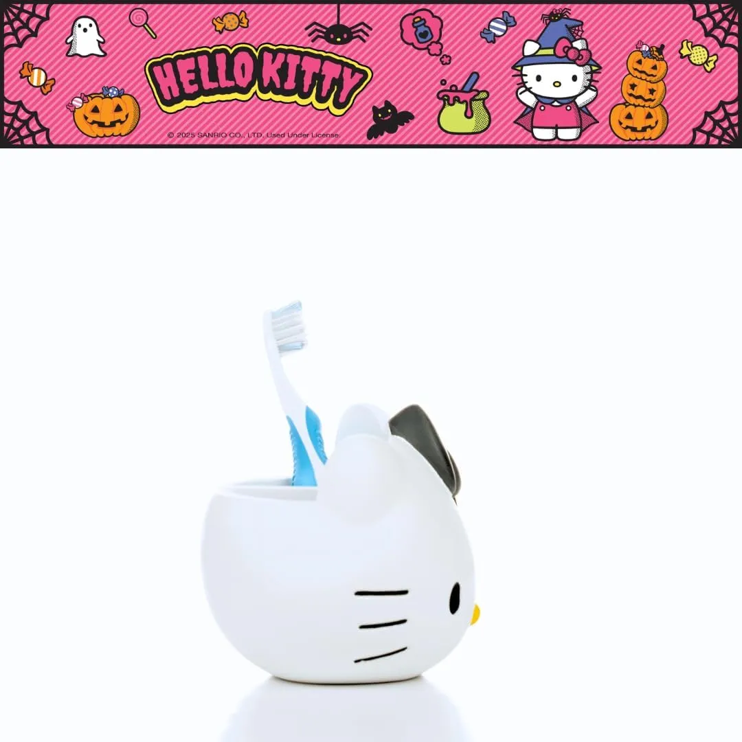 Hello Kitty Halloween Toothbrush Holder tannbørsteholder Dark Bow