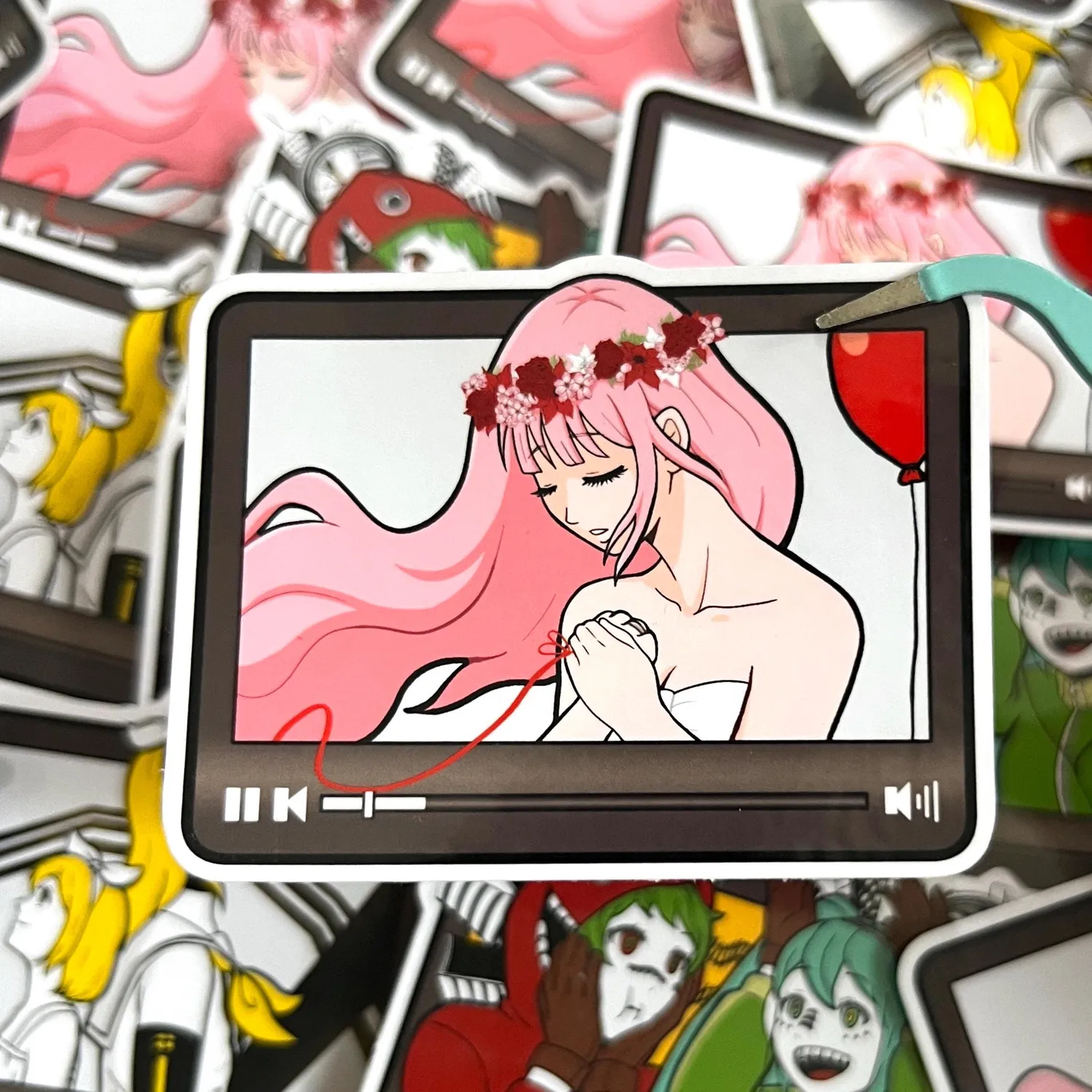 Kururu4ever Vocaloid Classics Song Stickers Matryoshka
