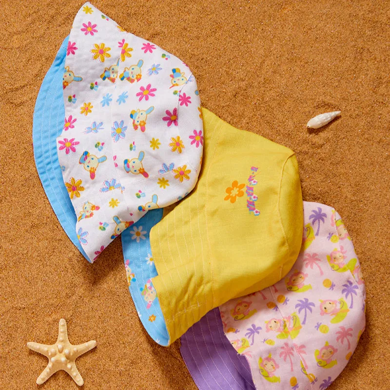 Hello Kitty U*SA*HA*NA Daisy Patchwork vendbar bøttehatt S/M