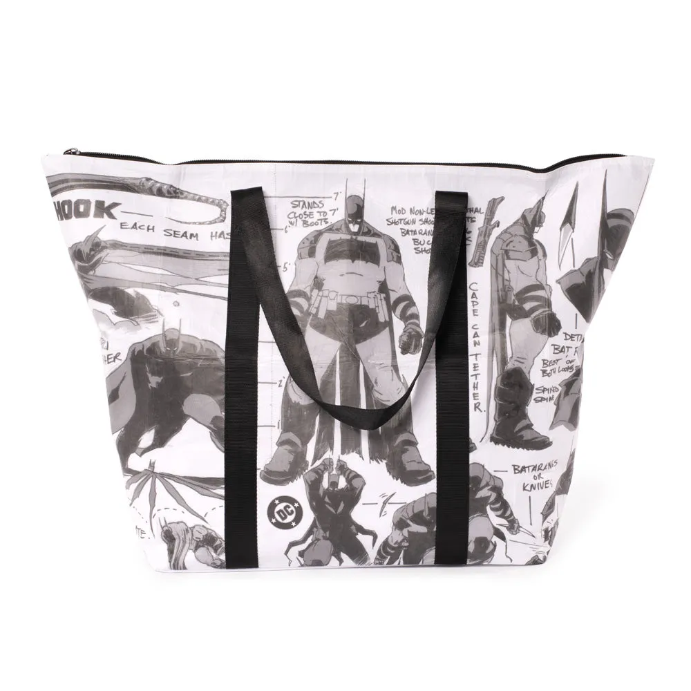 Batman Absolute Batman Oversized Zip Tote Bag handlenett