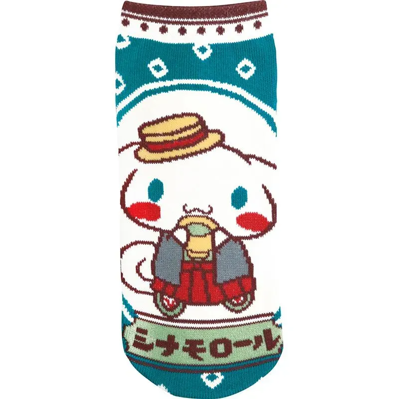 Sanrio Cinnamoroll retro japanske sokker 22–24 cm