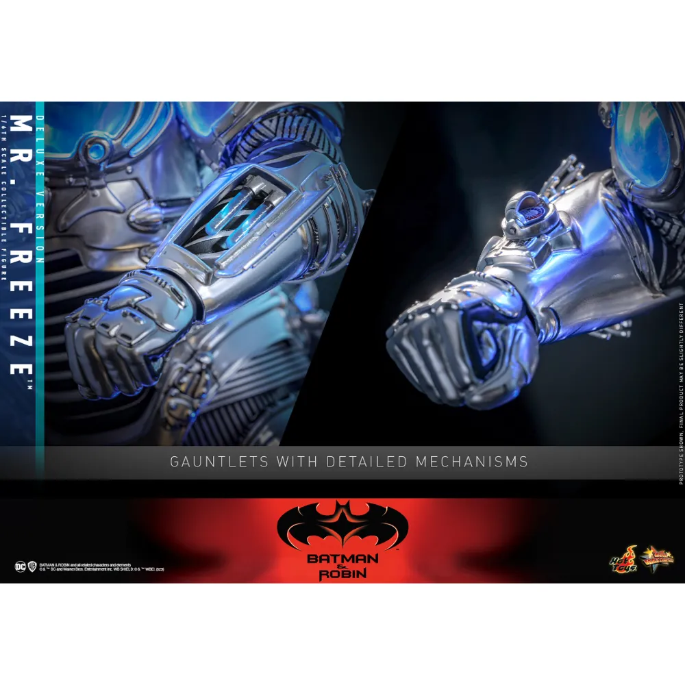 Batman & Robin Mr. Freeze Deluxe samlerfigur Sixth Scale