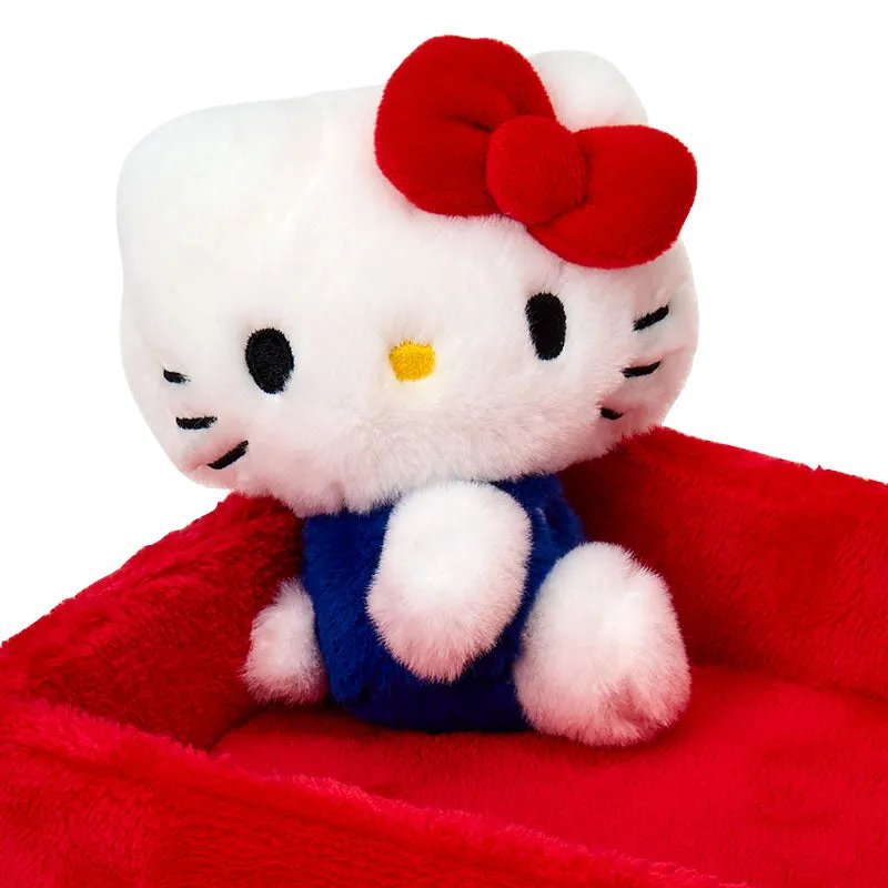Hello Kitty Plush Storage Tray oppbevaringsbrett 7,4 tommer plysj