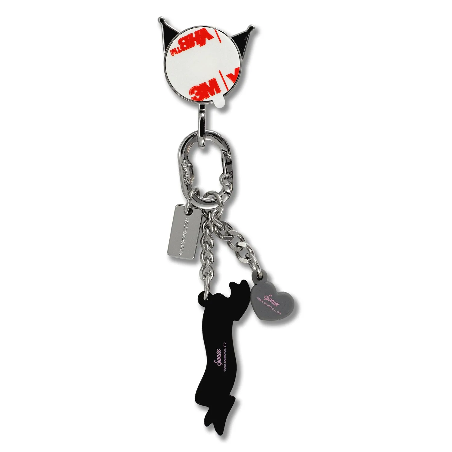 Hello Kitty Kuromi x Sonix Adhesive 3-pk mobilcharm