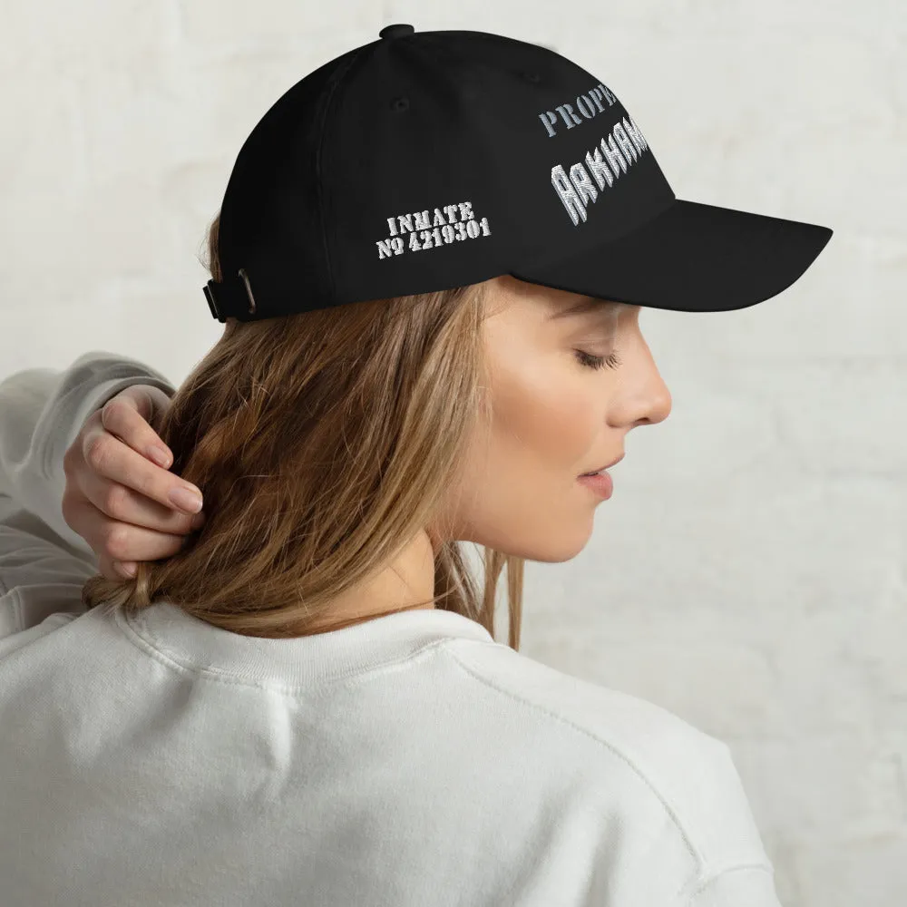 Batman: The Animated Series Arkham Asylum caps svart