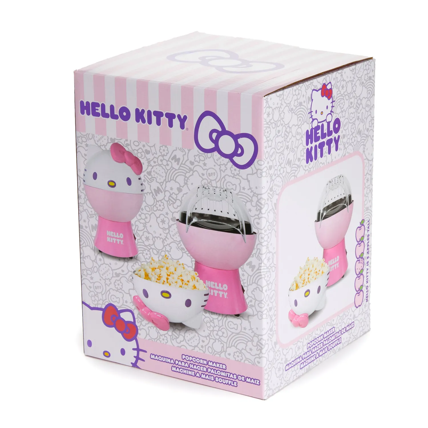 Hello Kitty Popcorn Maker popcornmaskin varmluft rosa