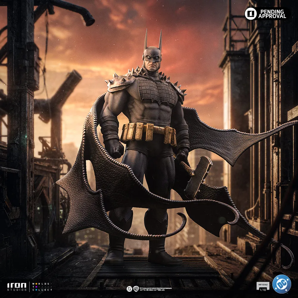 Batman Absolute Batman 1:10 Art Scale Statue samlerstatue håndmalt