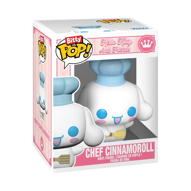 Funko Bitty POP! Town Chef Cinnamoroll With Café Cinnamoroll figursett