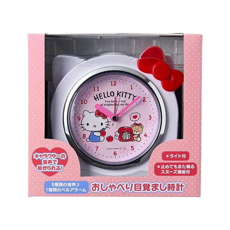 Hello Kitty Snooze-n-Stop Talking Alarm Clock vekkerklokke Tiny Chum