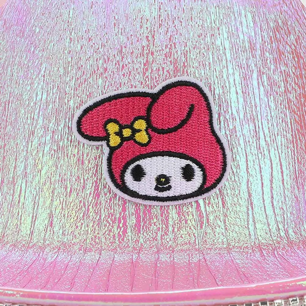 Hello Kitty My Melody embellished cowboyhatt rosa med strass