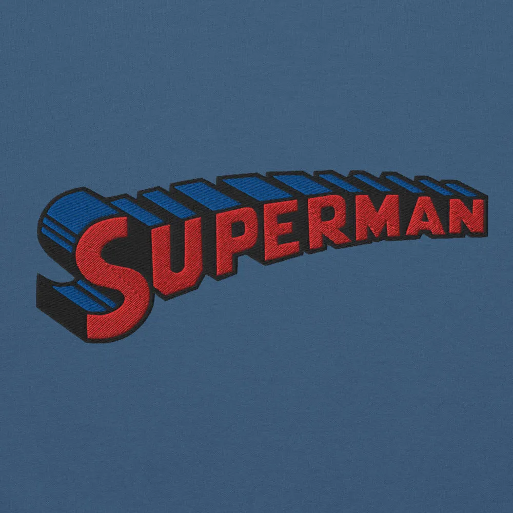 Batman SUPERMAN #1 brodert hettegenser svart bomull polyester