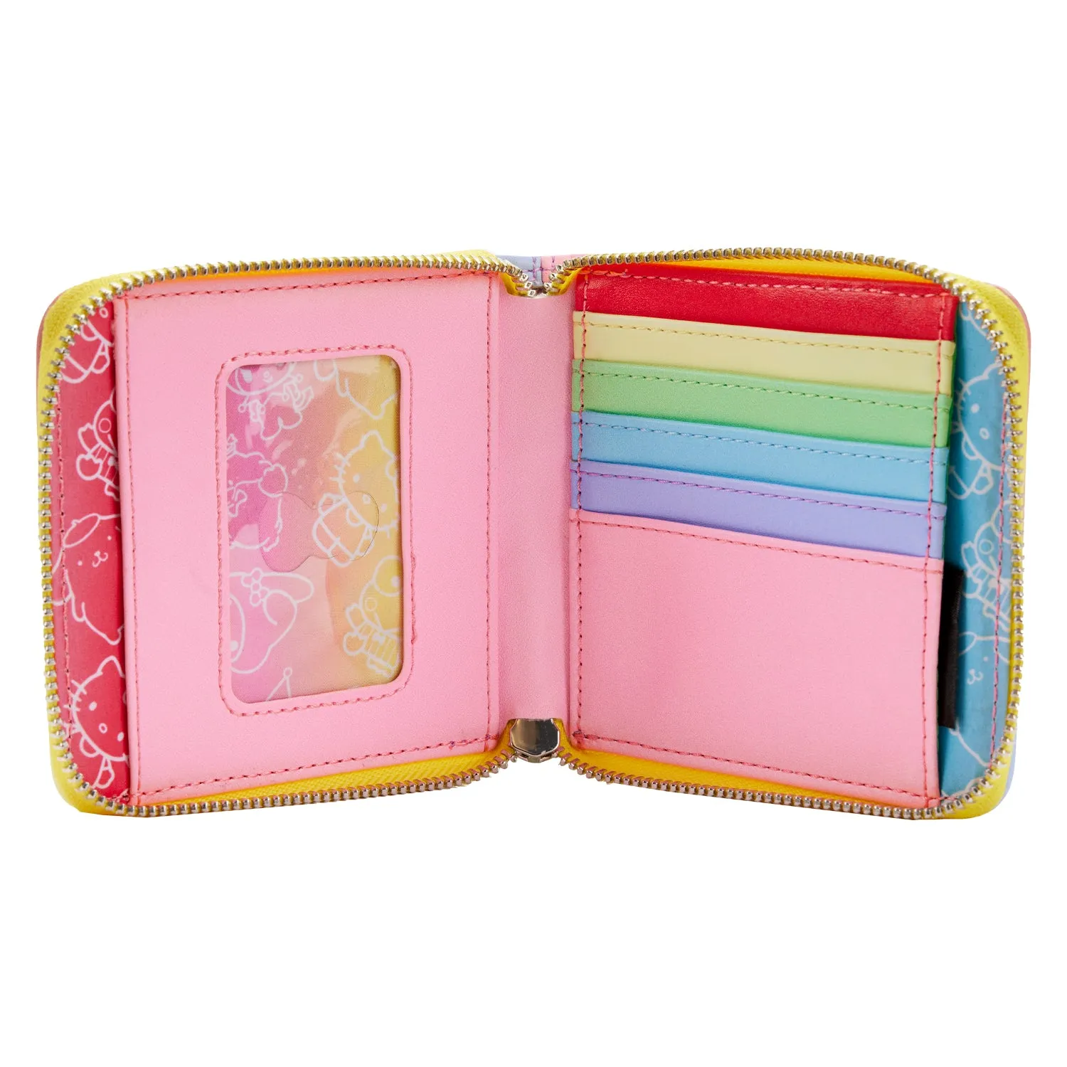 Loungefly Hello Kitty and Friends Color-Block Wallet lommebok