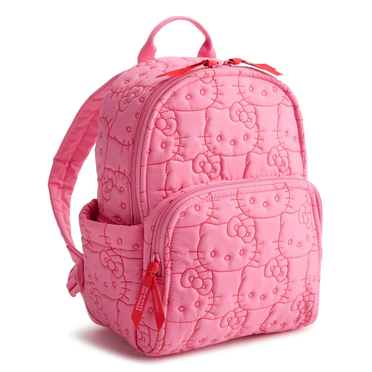 Hello Kitty x Vera Bradley Small Banbury Backpack liten rosa ryggsekk