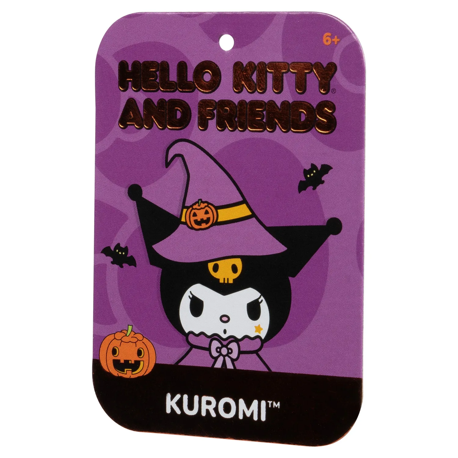 Hello Kitty Kuromi 8" Plush Halloween Witch plysjfigur 20 cm