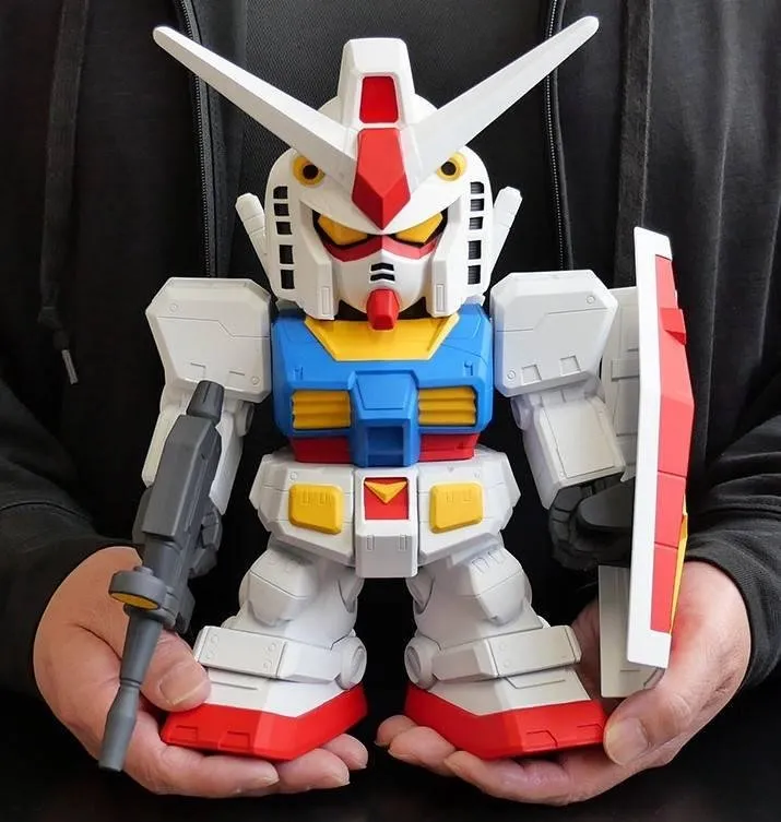 Manga Mania Gundam RX-78-2 Jumbo Sofbi-figur 22 cm