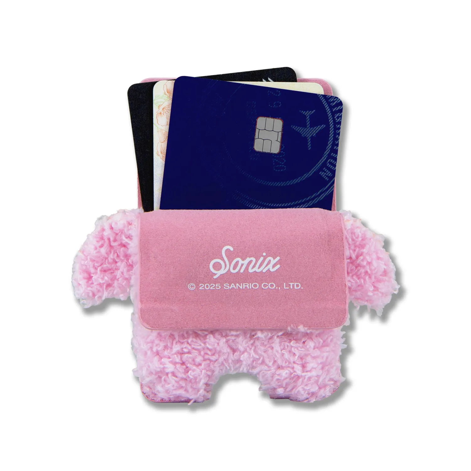 Hello Kitty My Melody Magnetic Plush Wallet MagSafe-lommebok