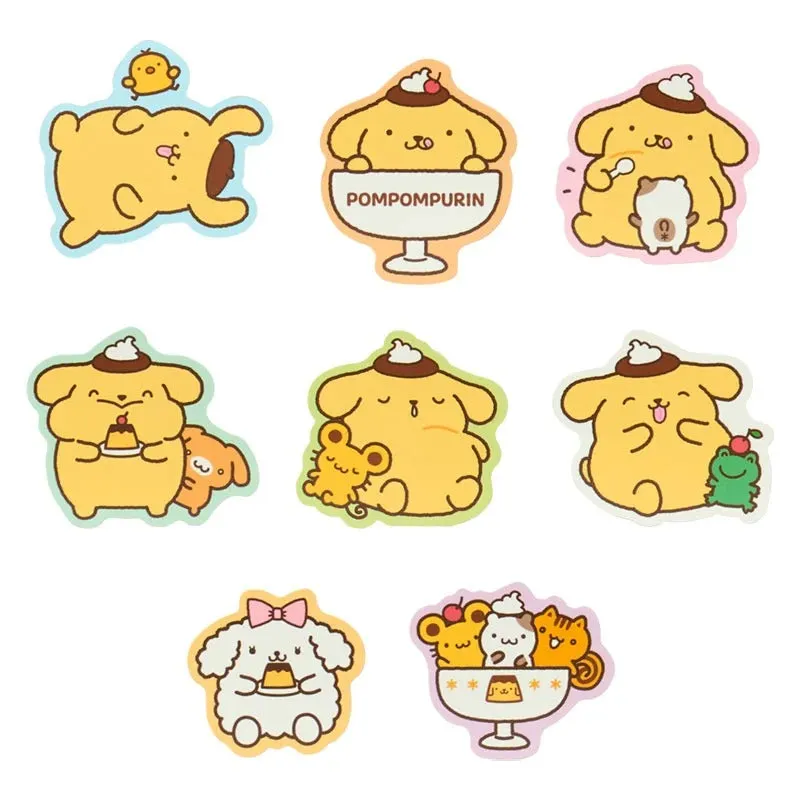 Hello Kitty 30th Anniversary Pompompurin 26-pc Sticker Pack klistremerker