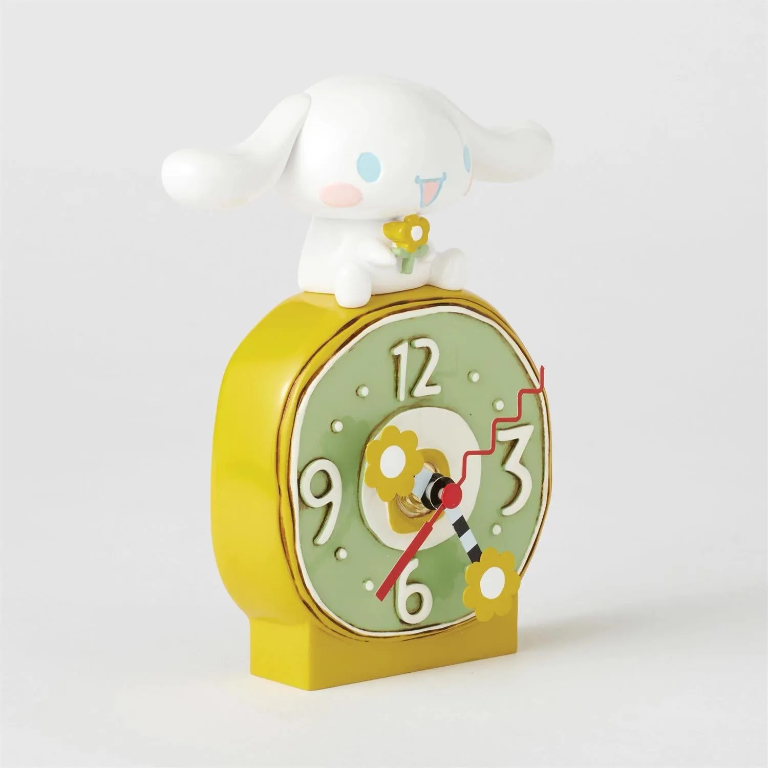 Hello Kitty Cinnamoroll Flowers bordklokke med blomsterformede visere