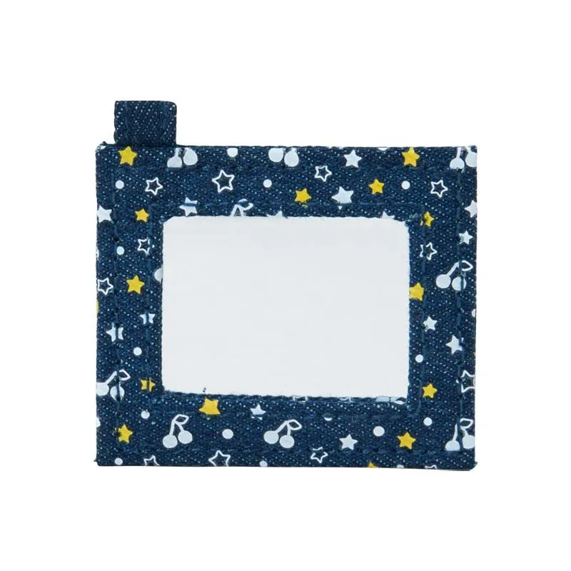 Hello Kitty Heisei Heart Series Corocorokuririn Mini Zipper Denim Pouch