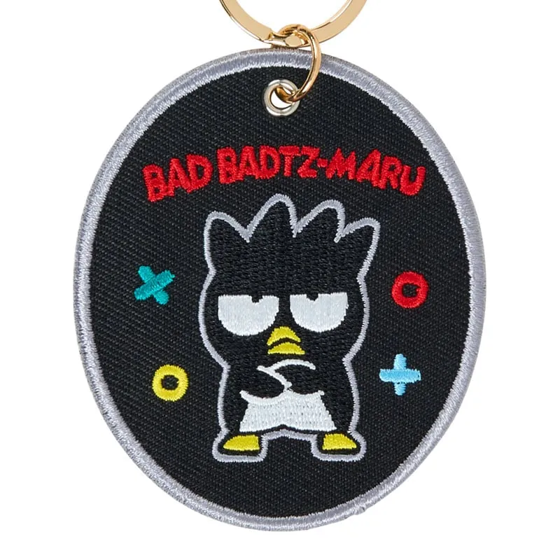 Hello Kitty Sanrio Character Award Series Badtz-maru Mascot Badge Keychain nøkkelring