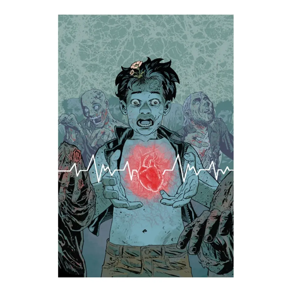 Green Lantern K 12 - Bleeding Hearts # 1 tegneserie folieomslag