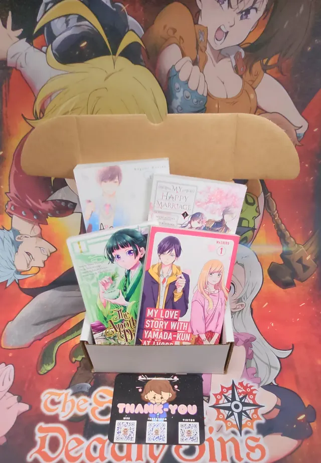 Anitaku Shoujo Manga Box 4 mangabøker