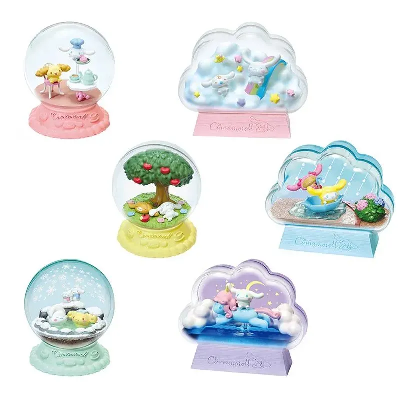 Neo Tokyo Fluffy Happy Days Cinnamoroll Terrarium Collection minifigur blindboks 7 cm