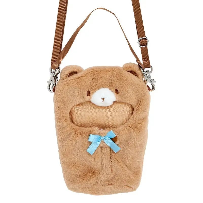 Hello Kitty Pitatto Friends Plush Teddy Bear Carrying Case veske Small