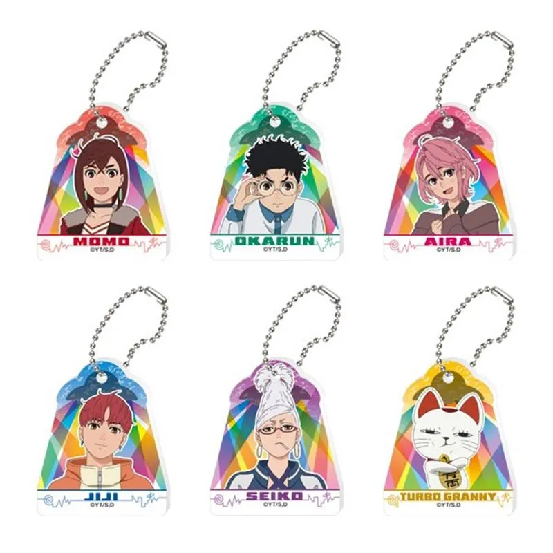 Neo Tokyo Dandadan Mini Acrylic Keychain akrylnøkkelring tilfeldig 4 cm