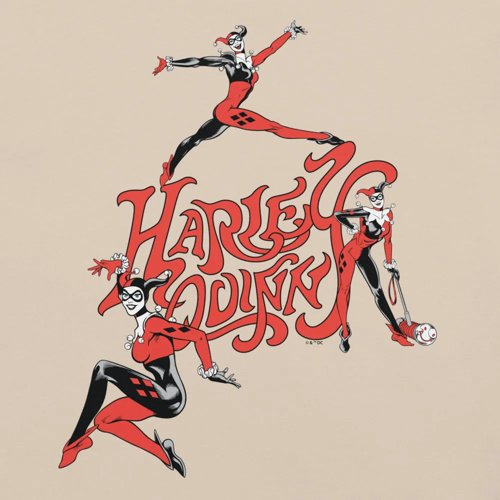 Batman HARLEY QUINN Harlequin T-shirt T-skjorte