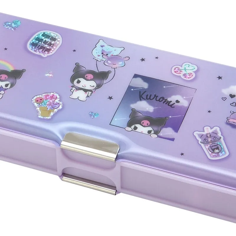 Hello Kitty Kuromi 2-Way Pencil Case pennal med blyantspisser
