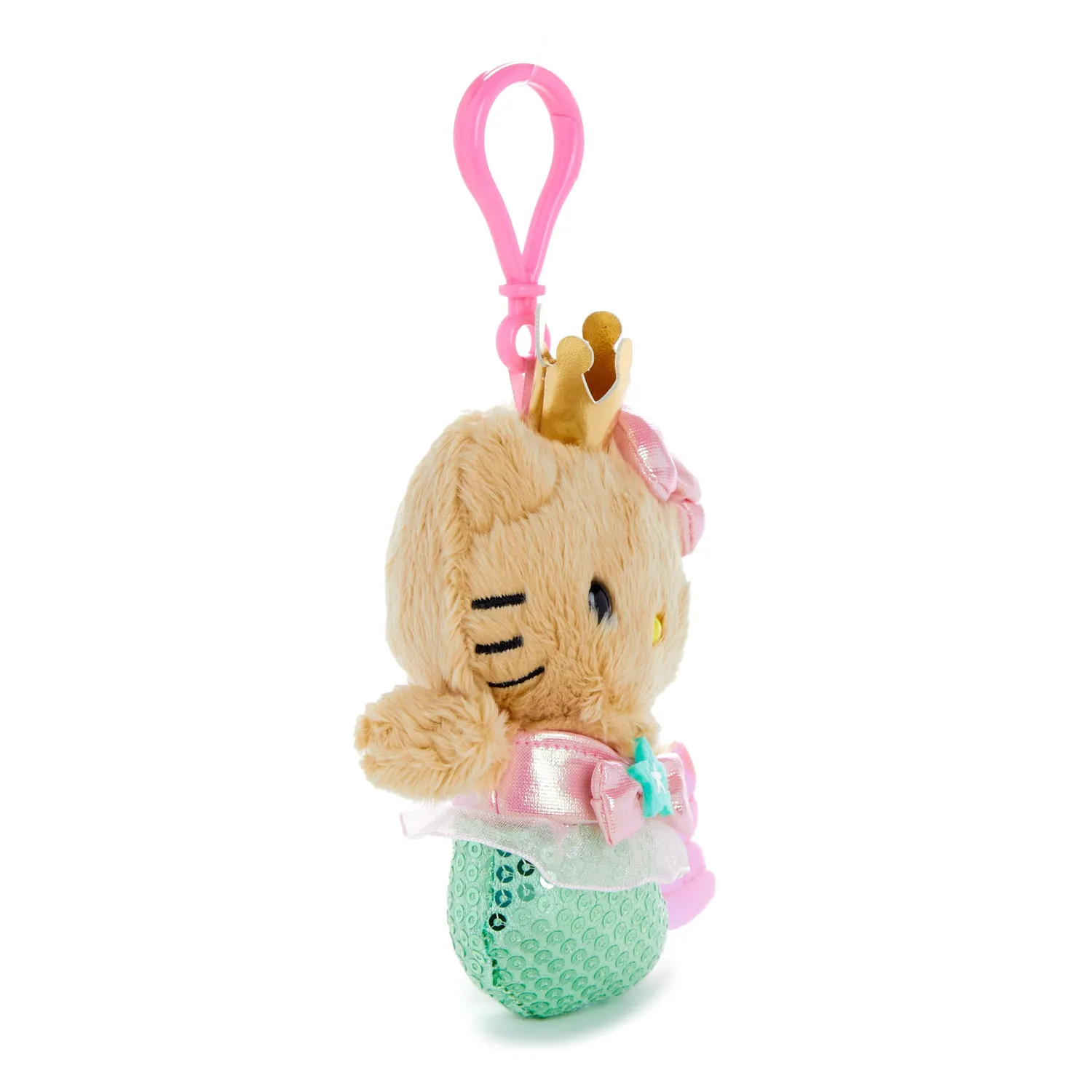 Hello Kitty Mermaid Shimmer Sun-Tanned Plush Mascot Clip koseklips