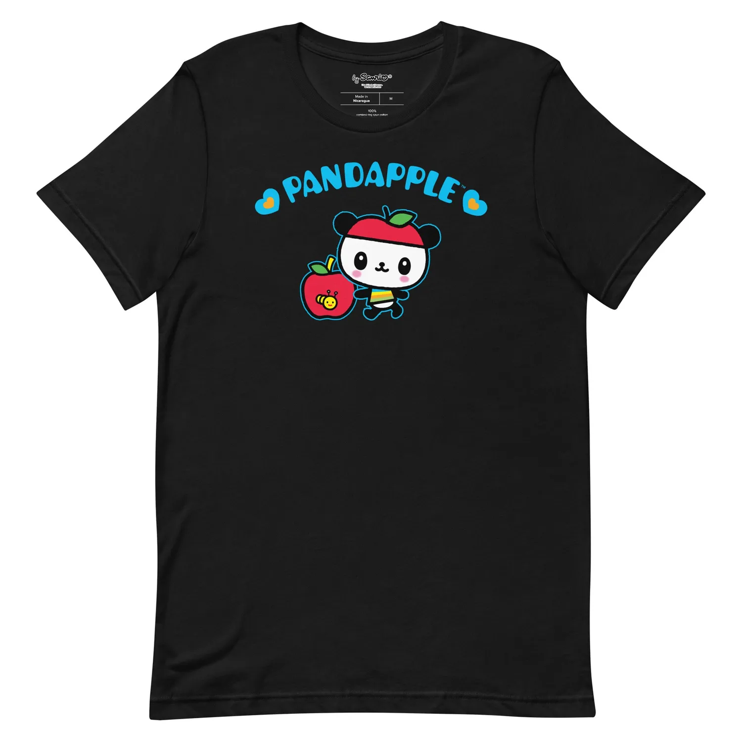 Sanrio Pandapple Blue Hearts Tee T-skjorte marineblå XS–4XL