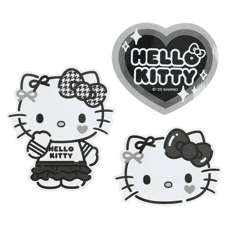 Hello Kitty Silver Houndstooth Series Smartphone Charm Set sølv