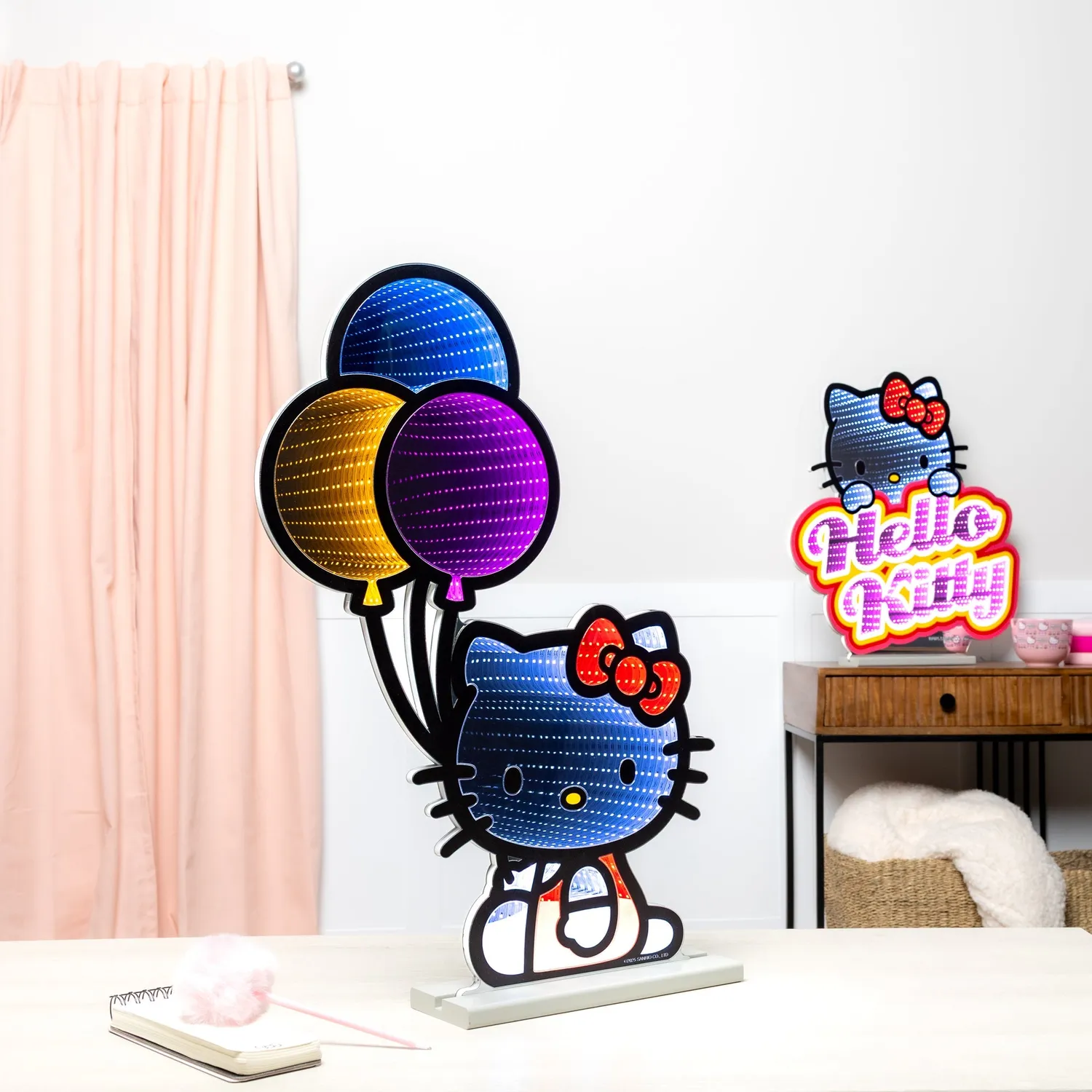 Hello Kitty 24" Balloons dekorlys LED infinity-speil