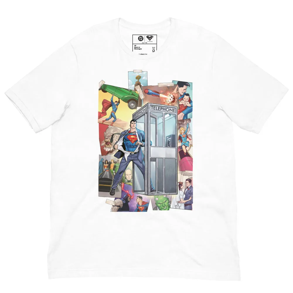 Batman SUPERMAN Mythos T-skjorte svart
