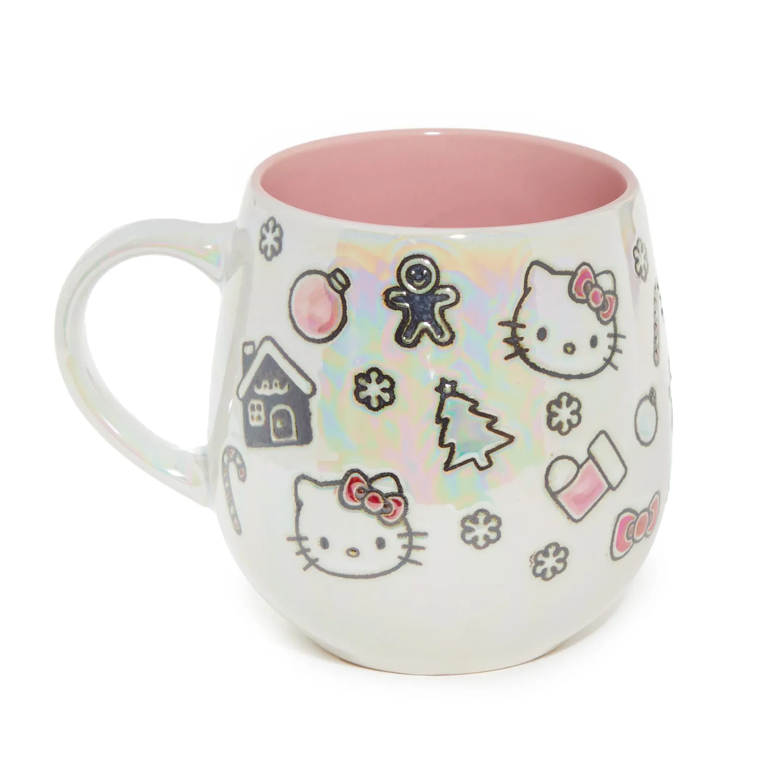 Hello Kitty Holiday Cheer Ceramic Mug Gift Set krus 2 stk håndmalt