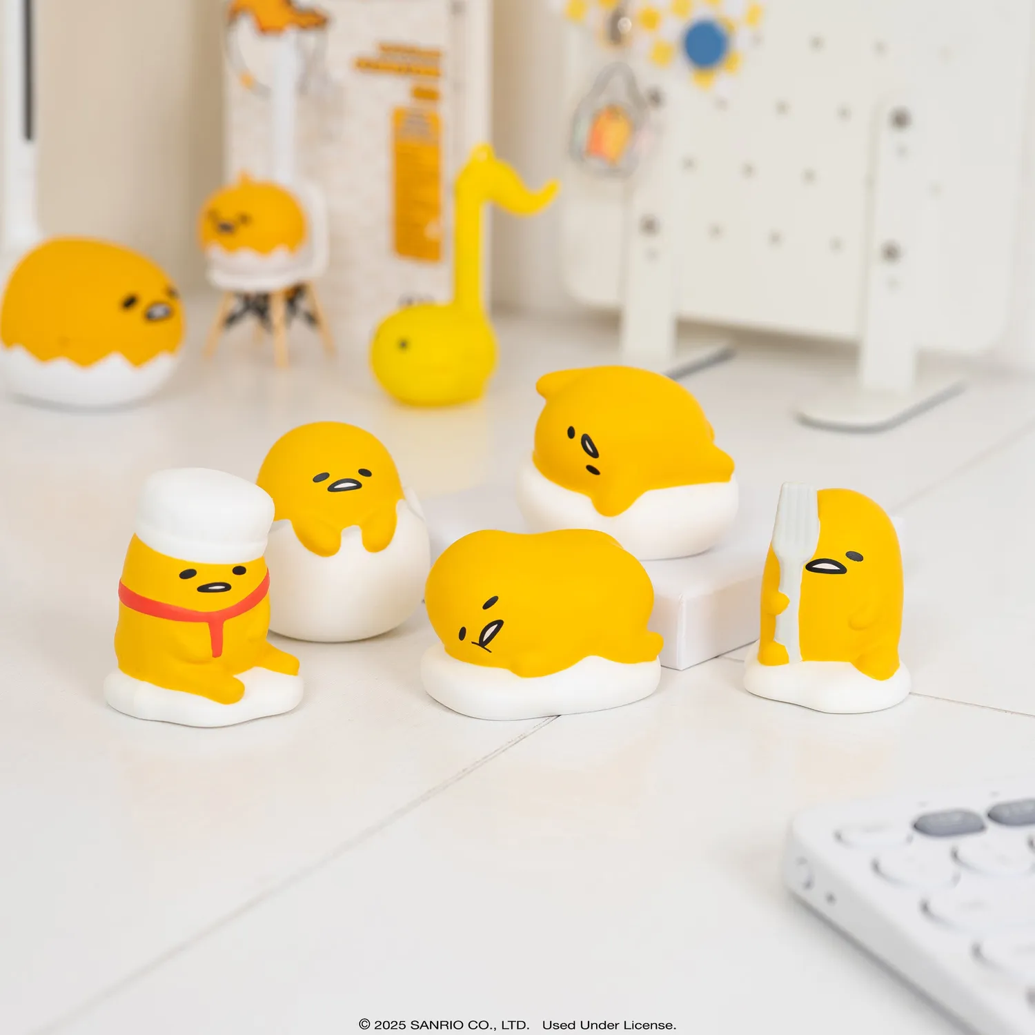 Hello Kitty Gudetama SquiSHU Capsule Series 2 klemmeleke 1 stk