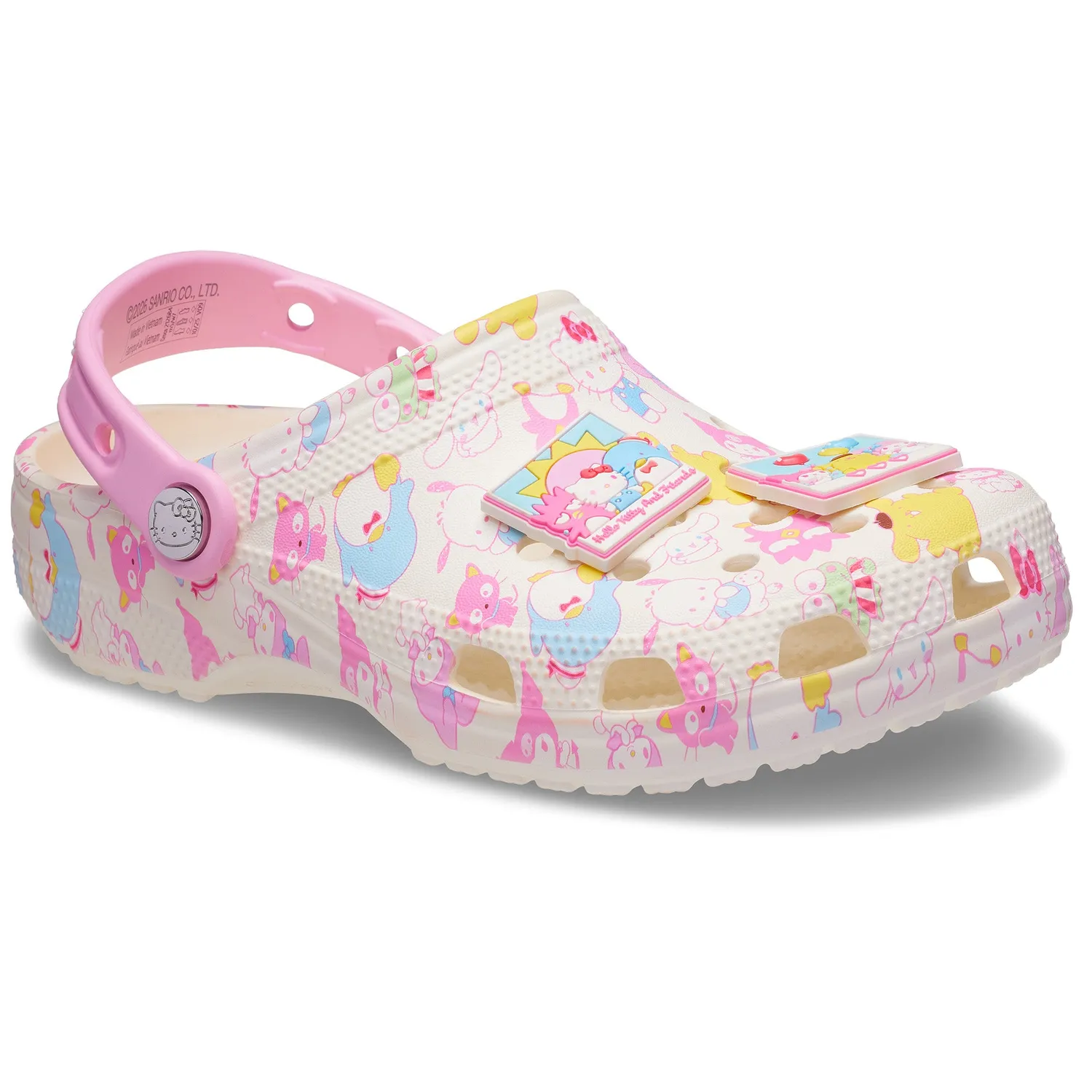 Hello Kitty and Friends x Crocs Adult Pastel Classic Clog sko Multi voksen