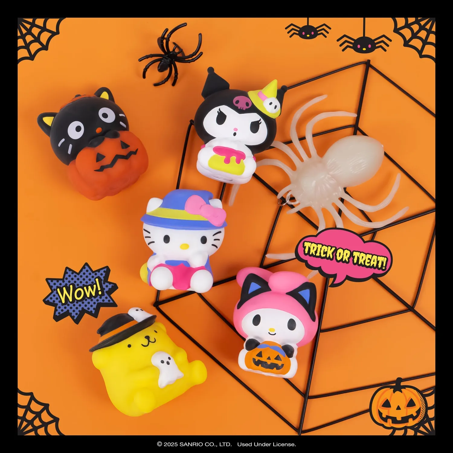 Hello Kitty Hello Kitty and Friends SquiSHU Halloween Capsule Series 8 figur 1 stk