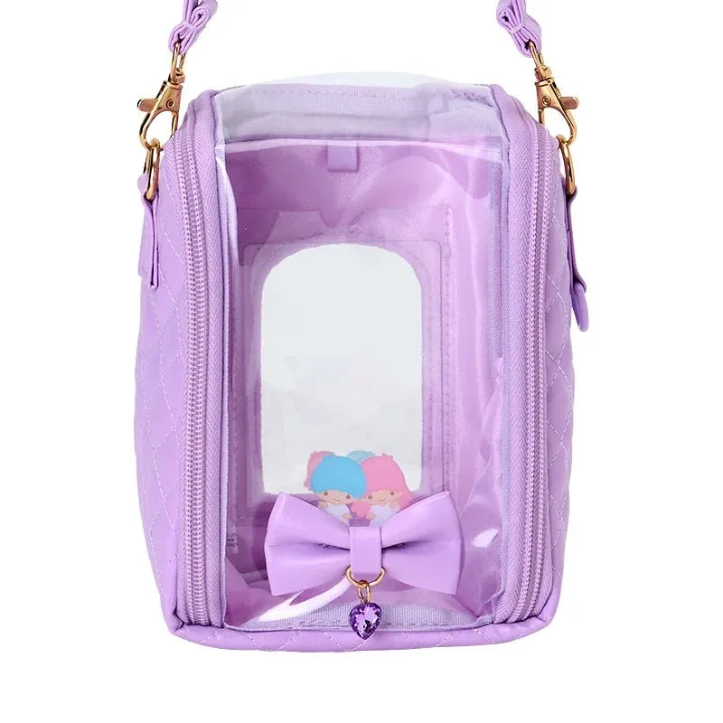 Hello Kitty Enjoy Idol LittleTwinStars Plush Display Carrying Case plysjveske