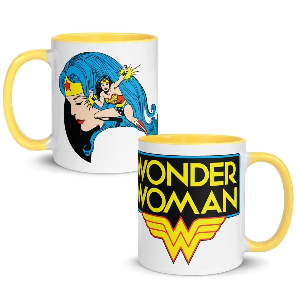 Batman WONDER WOMAN Amazonian Two-tone Mug krus 11 oz rød