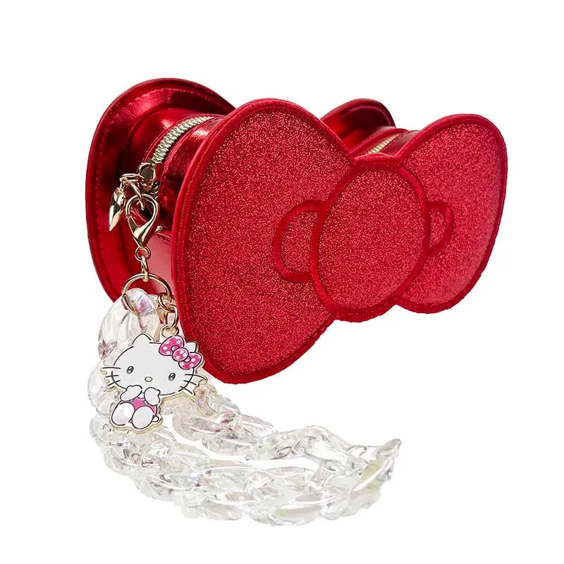 Hello Kitty 50th Anniv. Metallic Bow minipung gull