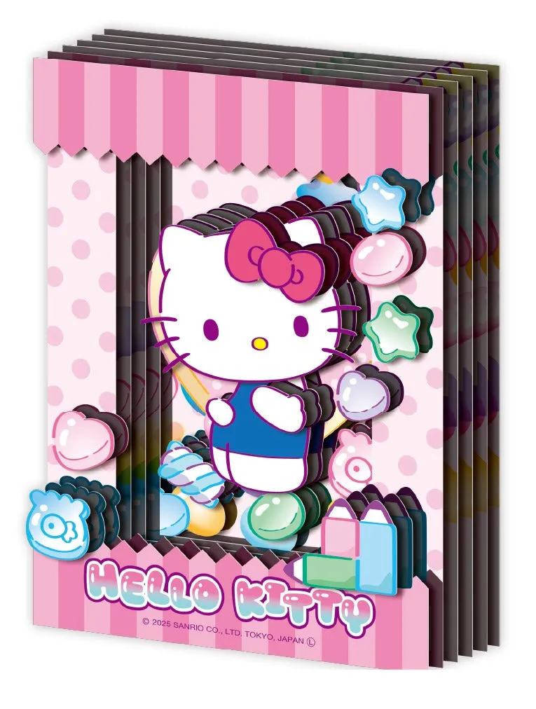 Hello Kitty Ensky Paper Shadow Art Mini SA-M01 papirbyggesett