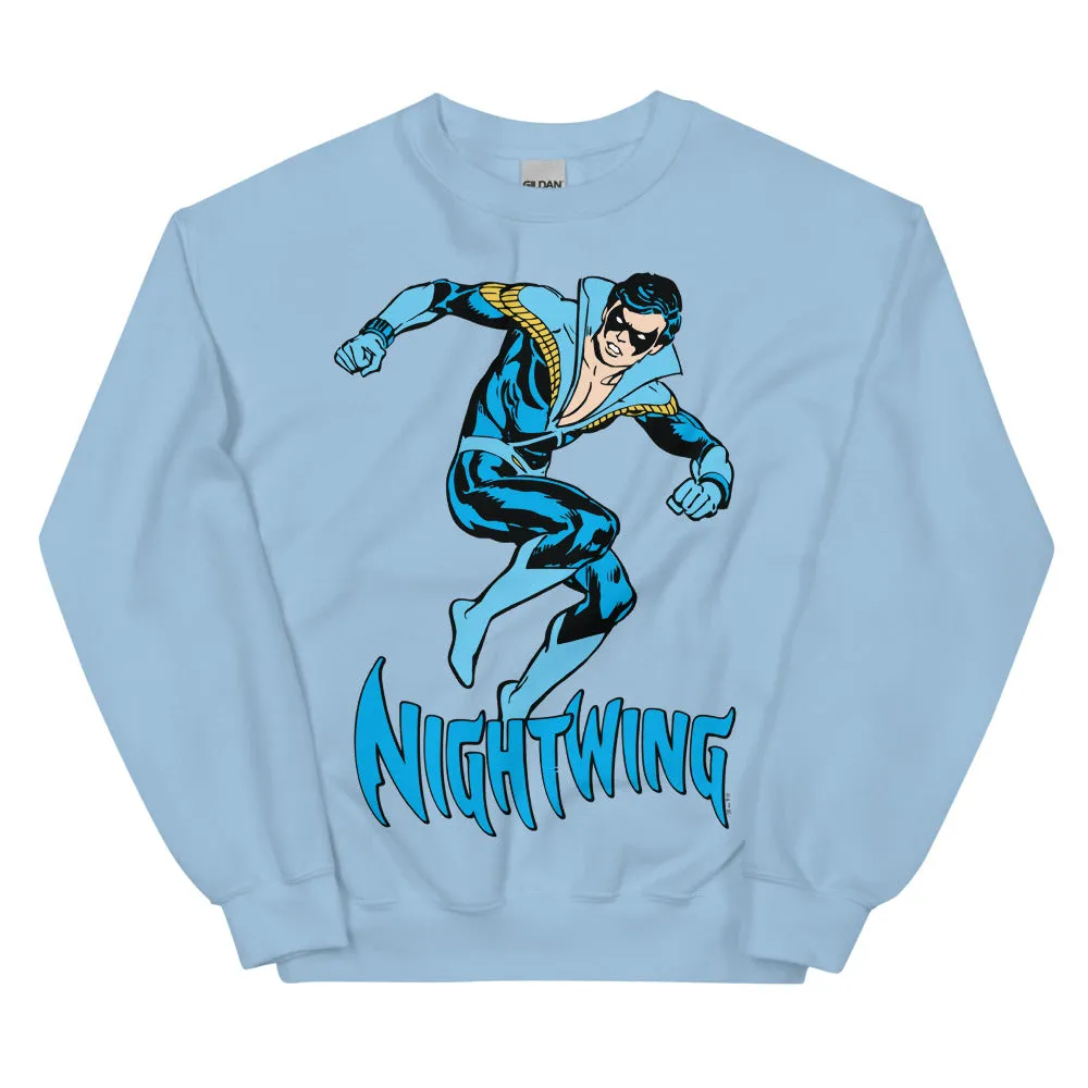 Batman NIGHTWING Discowing collegegenser svart