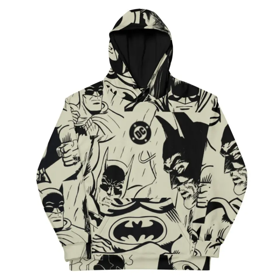 Batman Through the Eras hettegenser XS – fleecefôr