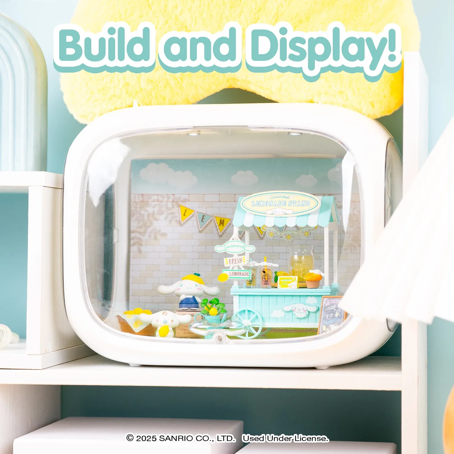 Hello Kitty Re-Ment Cinnamoroll's Lemonade Stand minifigurer blindboks 1 tilfeldig sett