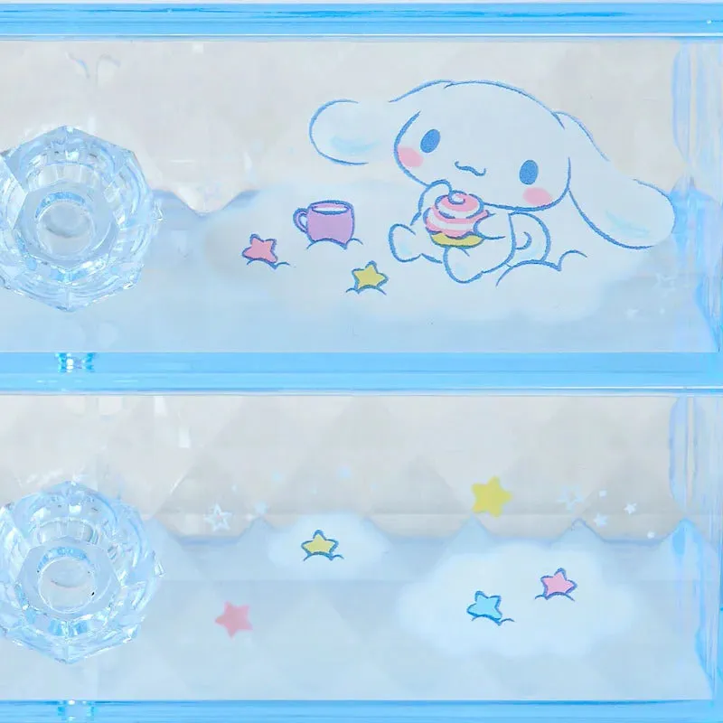 Hello Kitty Facets Room Series Cinnamoroll Mini Storage Chest skuffeskap