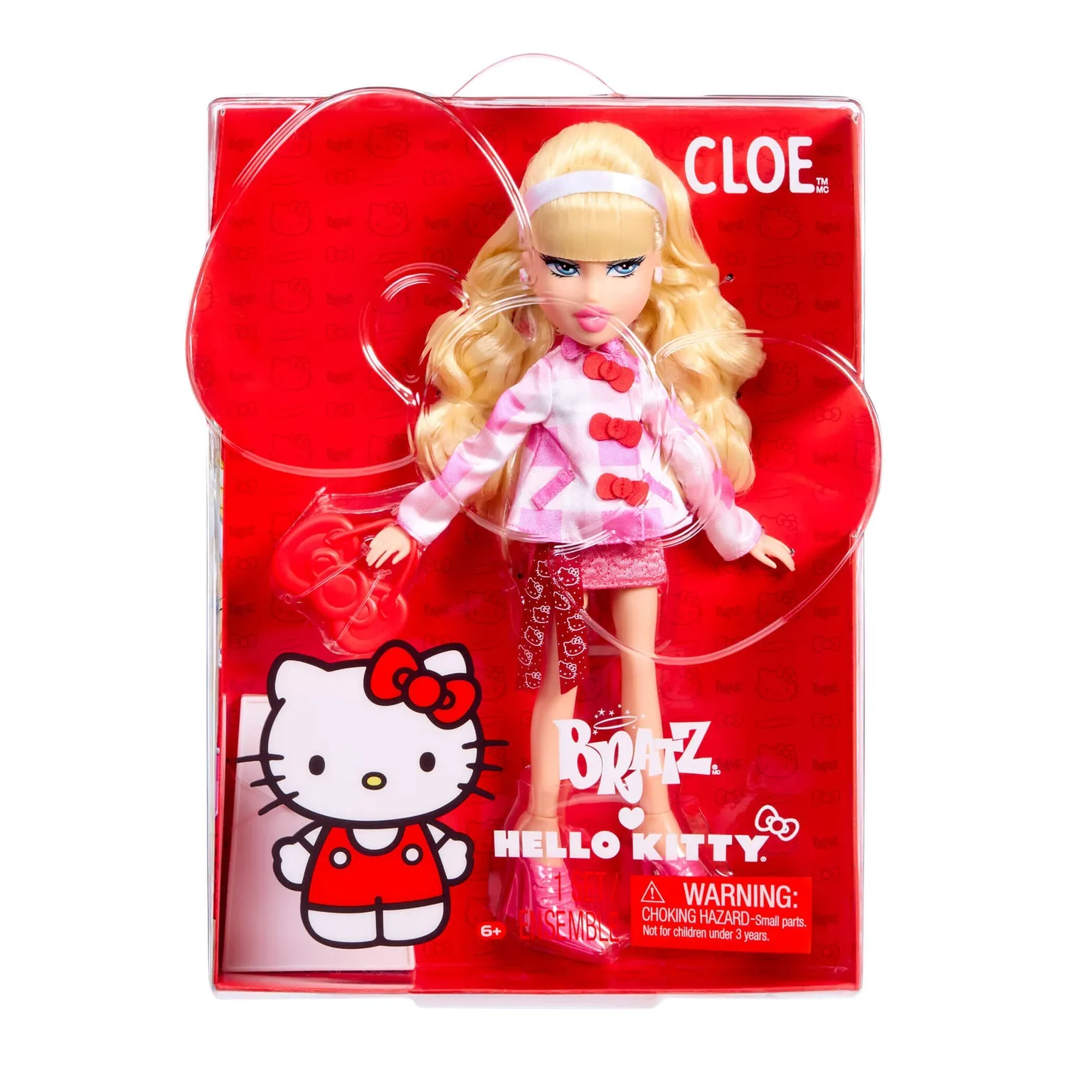 Bratz x Hello Kitty Cloe motedukke med klær og tilbehør