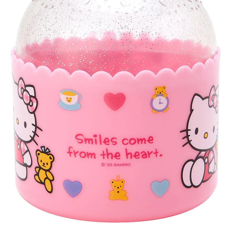 Hello Kitty Mini Storage Case oppbevaringsboks med glitterlokk
